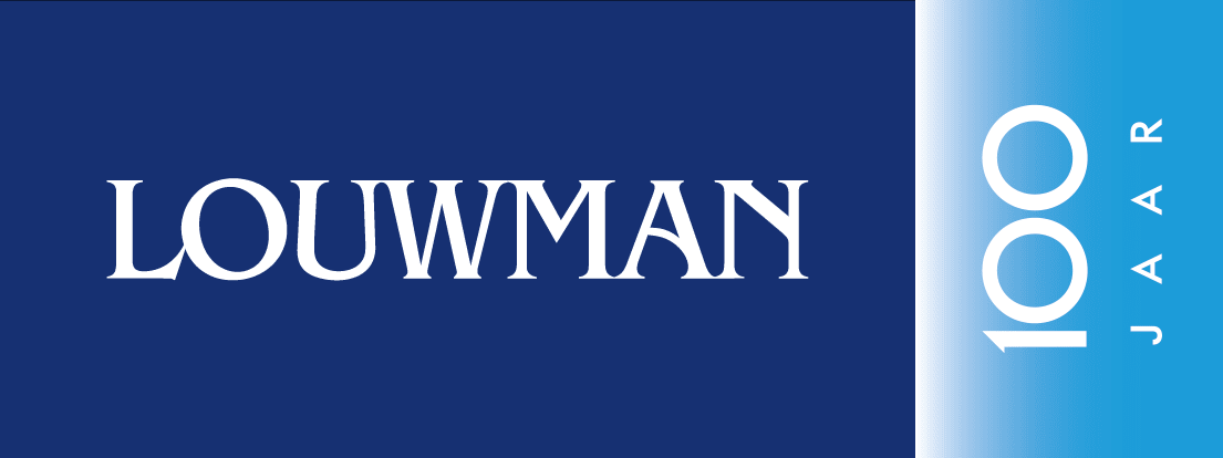Louwman Group 100 jaar logo