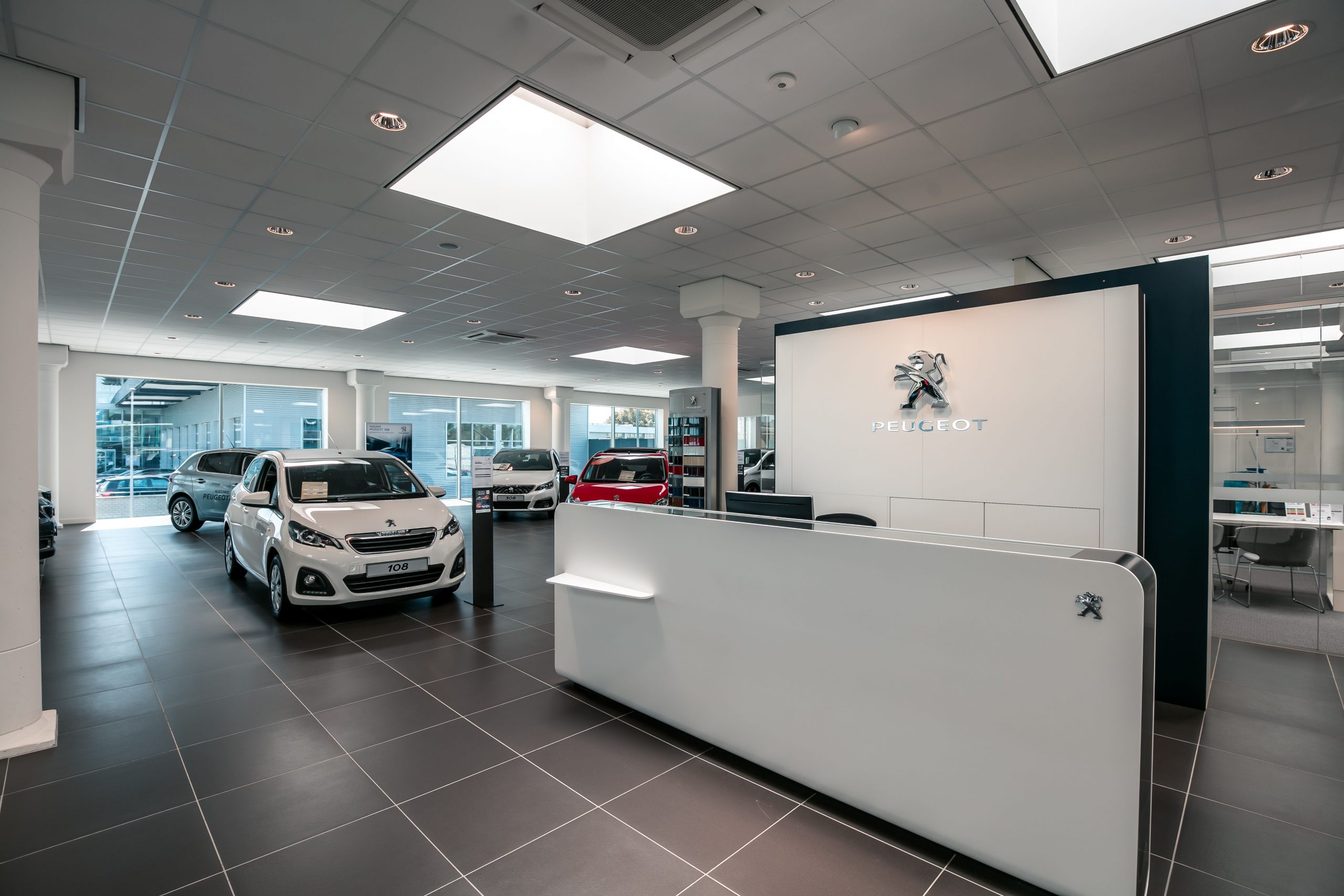 Peugeot showroom