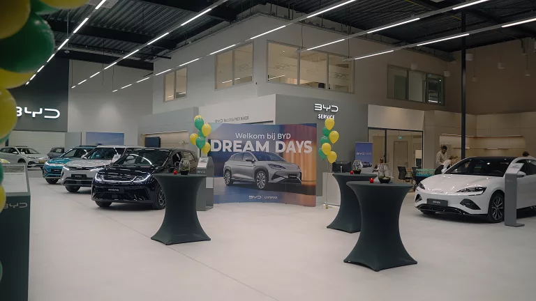 Showroom BYD Den Haag